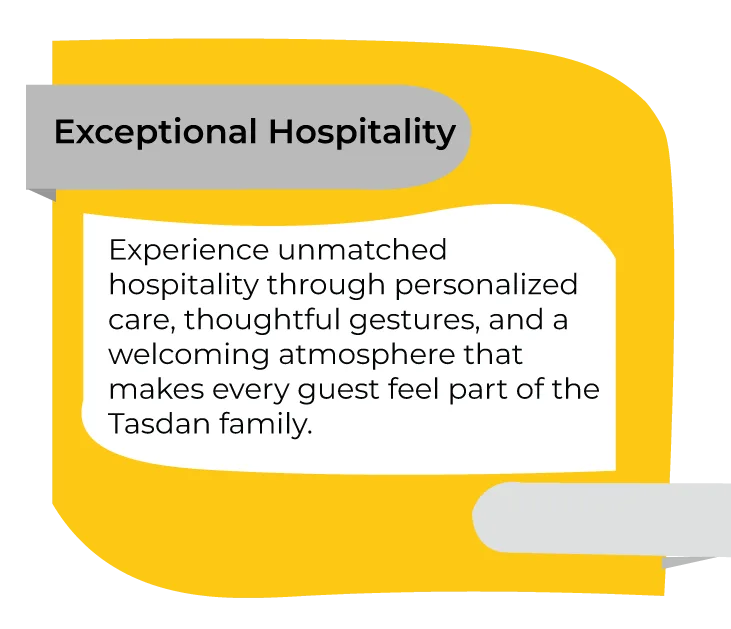 TASDAN Exceptional Hospitality