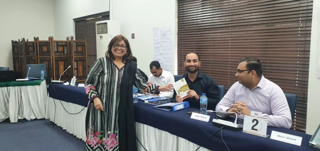 Business Strategies discussed at NIBAF Quiz design training for NIBAF