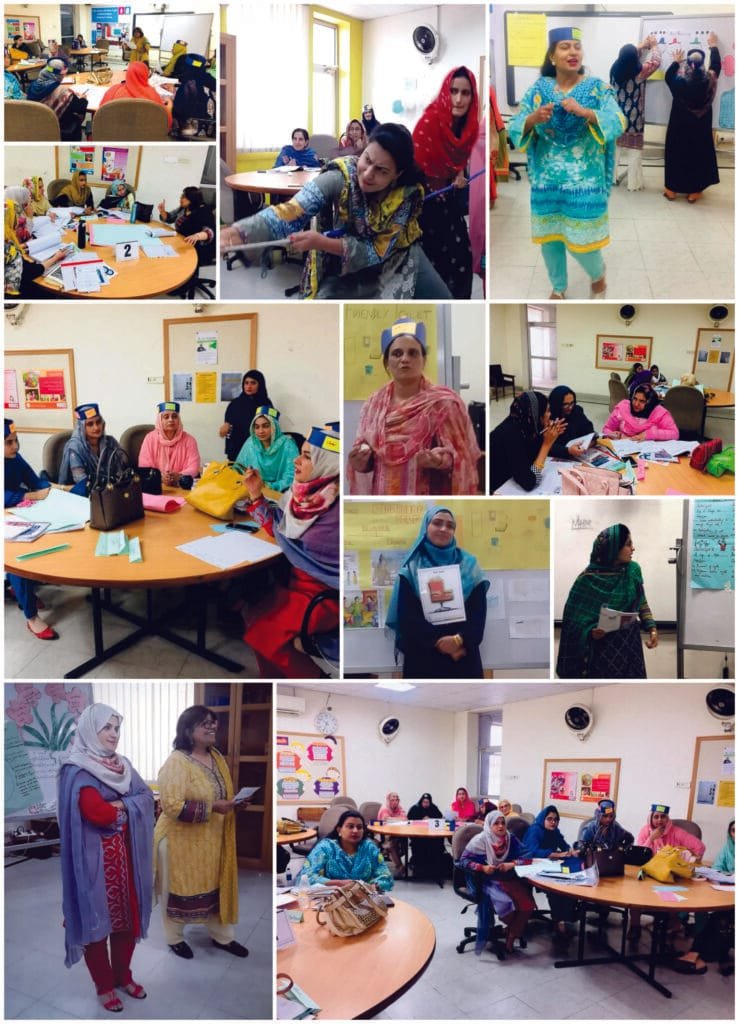 Collage of WaterAid Project activities