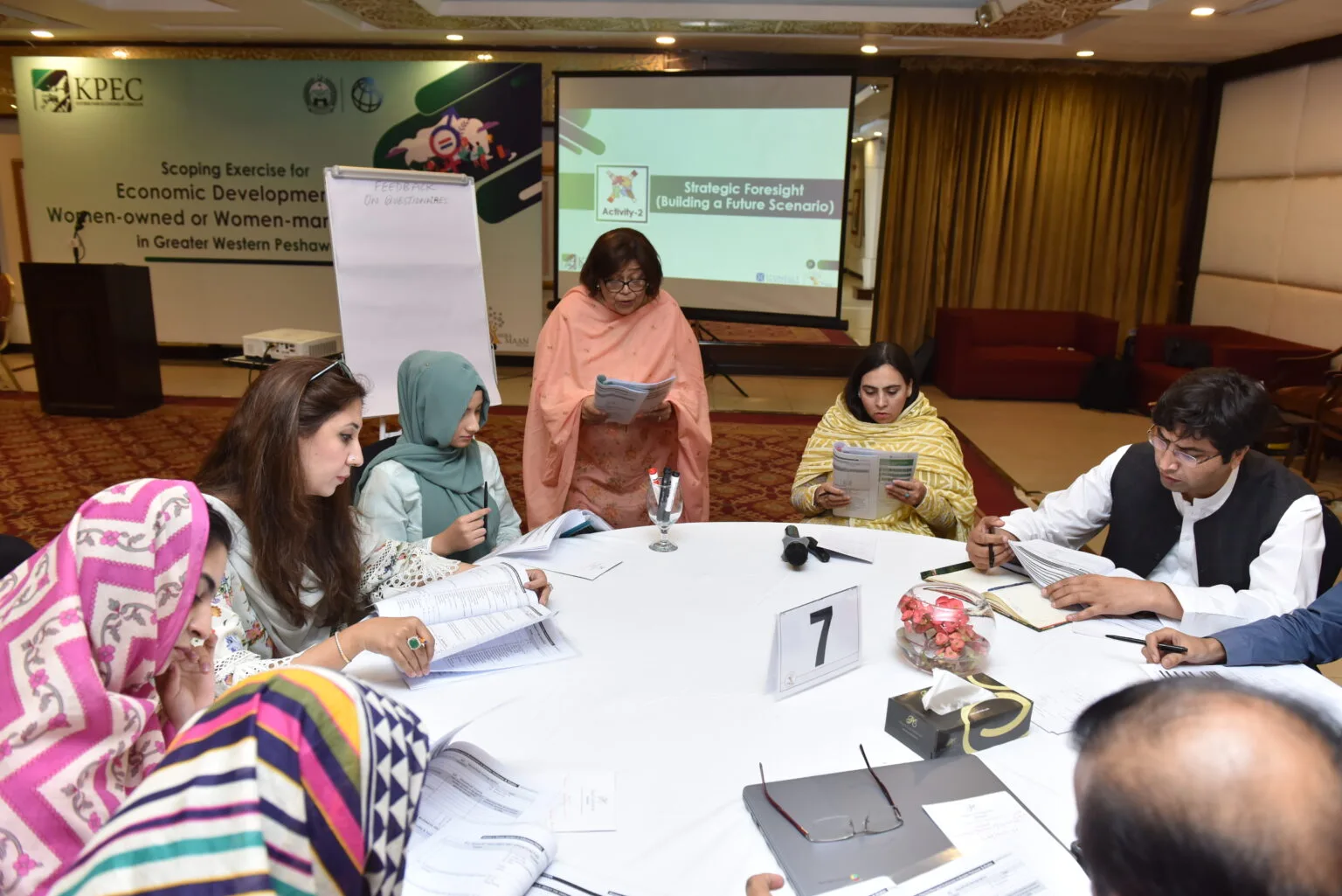 insightful session for KP Economic Corridor Project